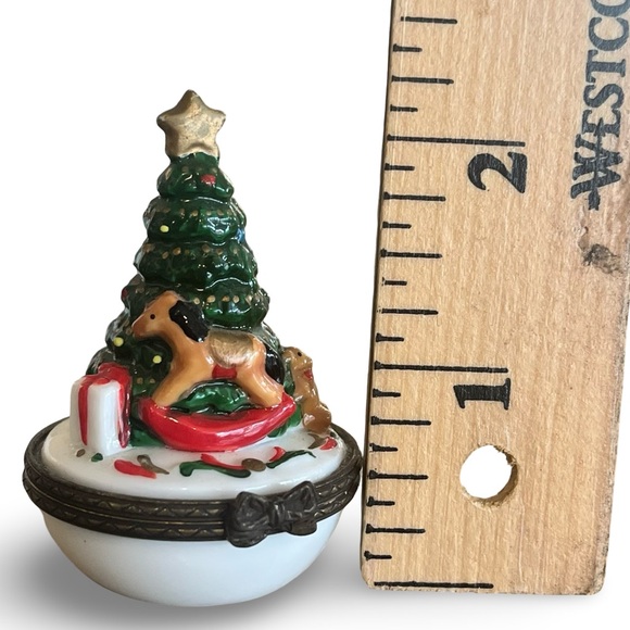 Midwest of Canon Falls Christmas Tree Hinged Trinket Box - Picture 6 of 9